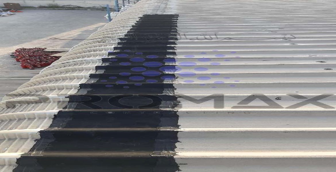 Solace Marine - metal roof waterproofing project by Promax in Dubai, UAE